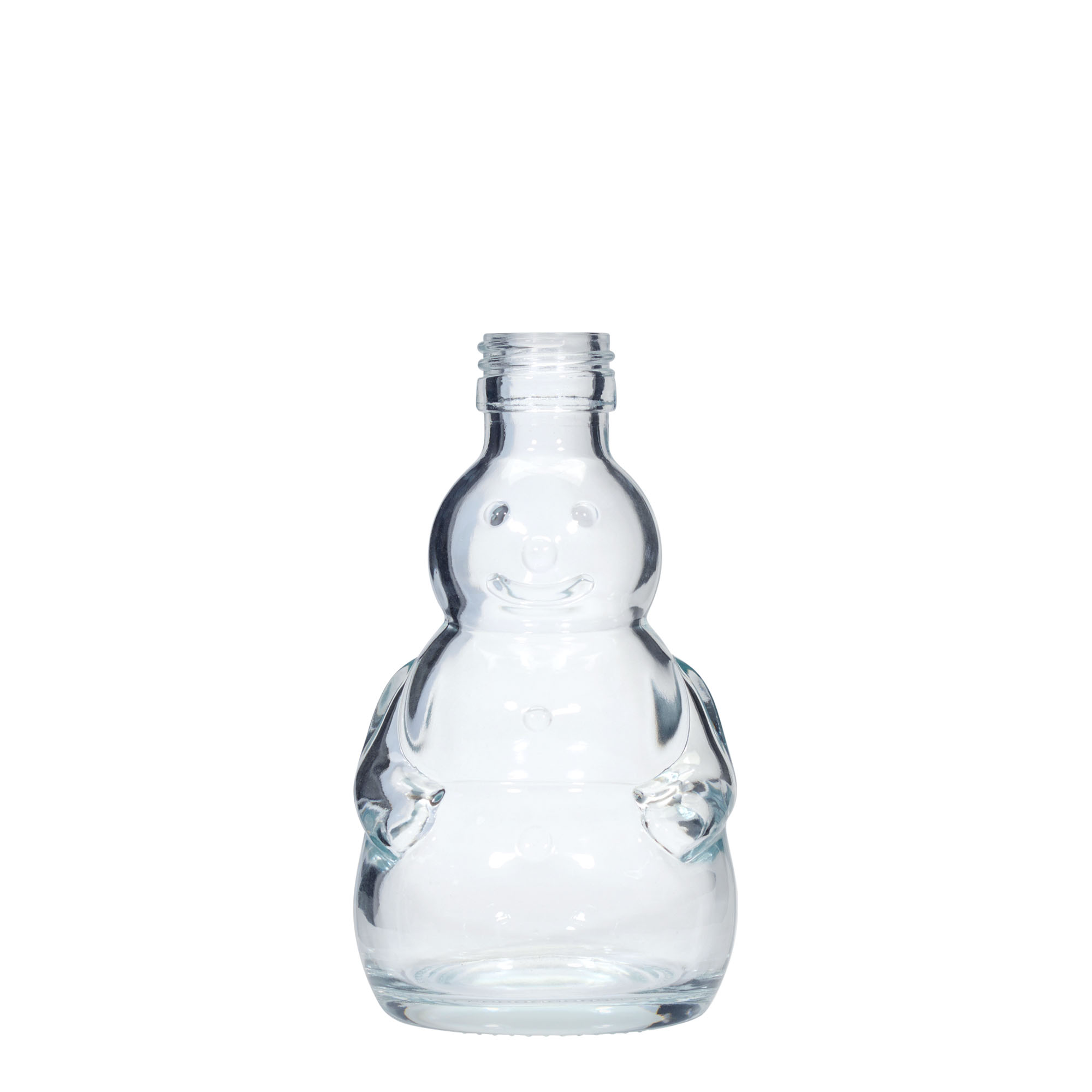200 ml staklena boca 'Snješko', grlo: PP 28