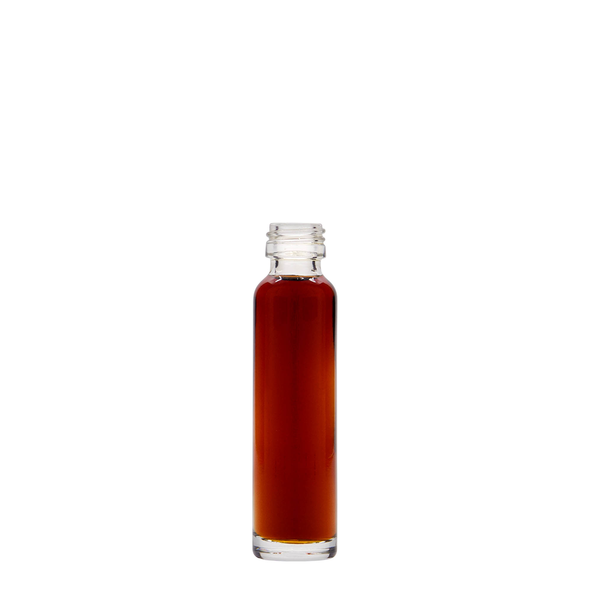 20 ml boca u obliku vrča, staklo, grlo: PP 18
