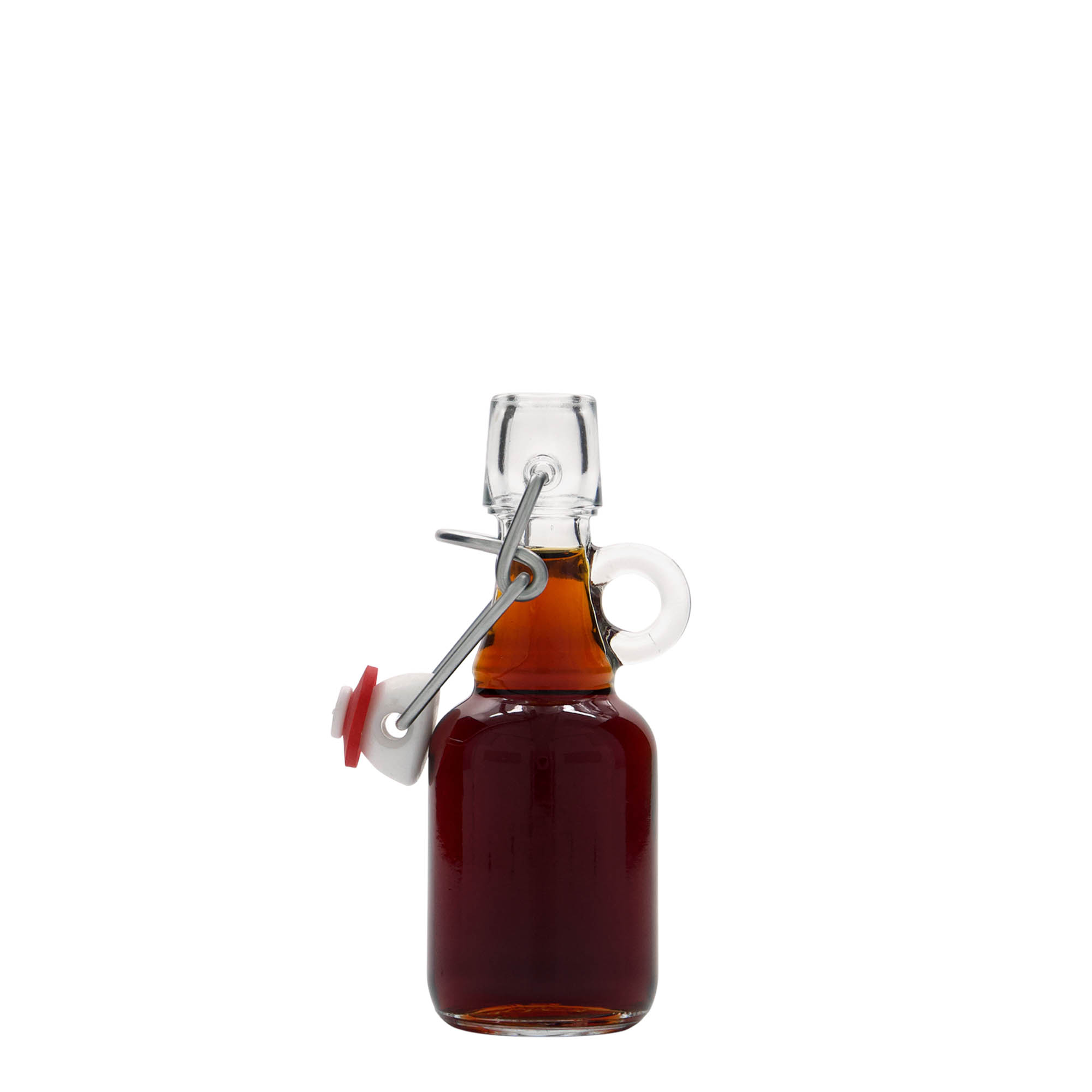 40 ml staklena boca 'Santos', grlo: zatvarač s kopčom 40 ml staklena boca 'Santos', grlo: zatvarač s kopčom