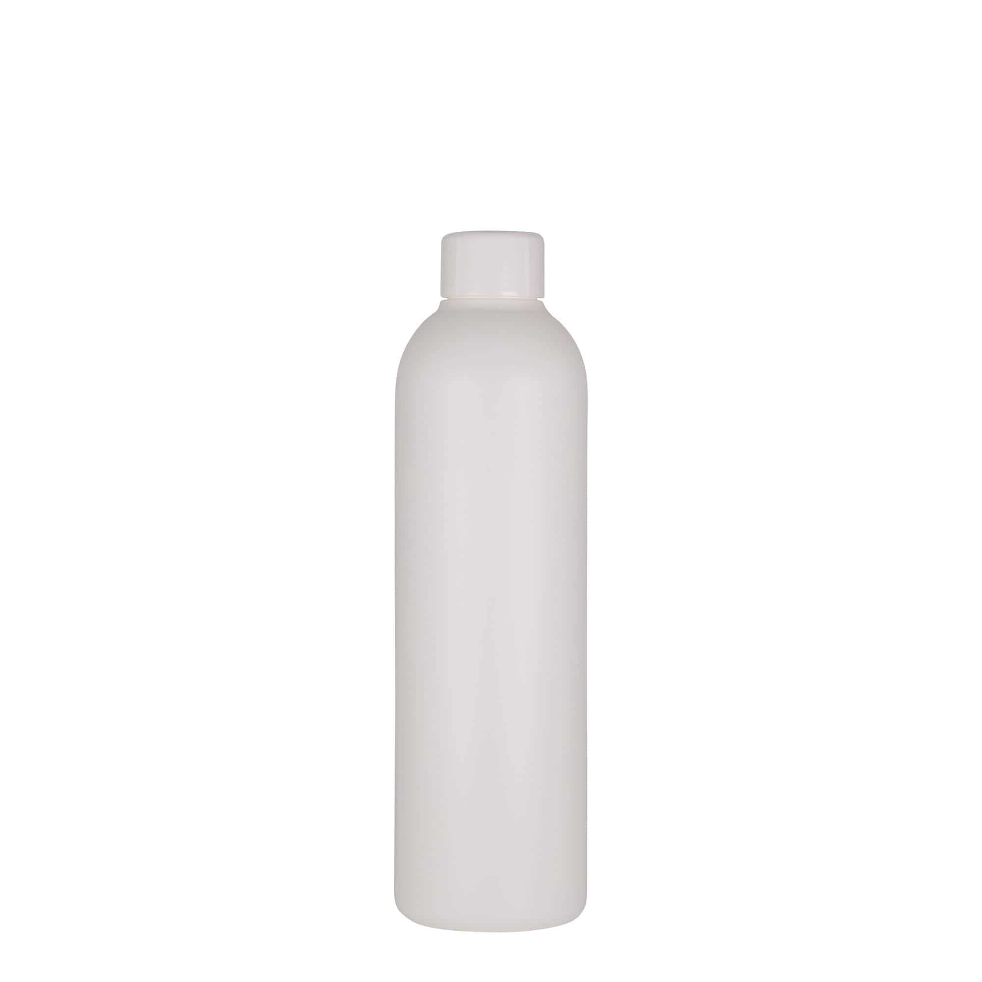 Plastična flaša 250 ml 'Tuffy', HDPE, bijela, otvor: GPI 24/410