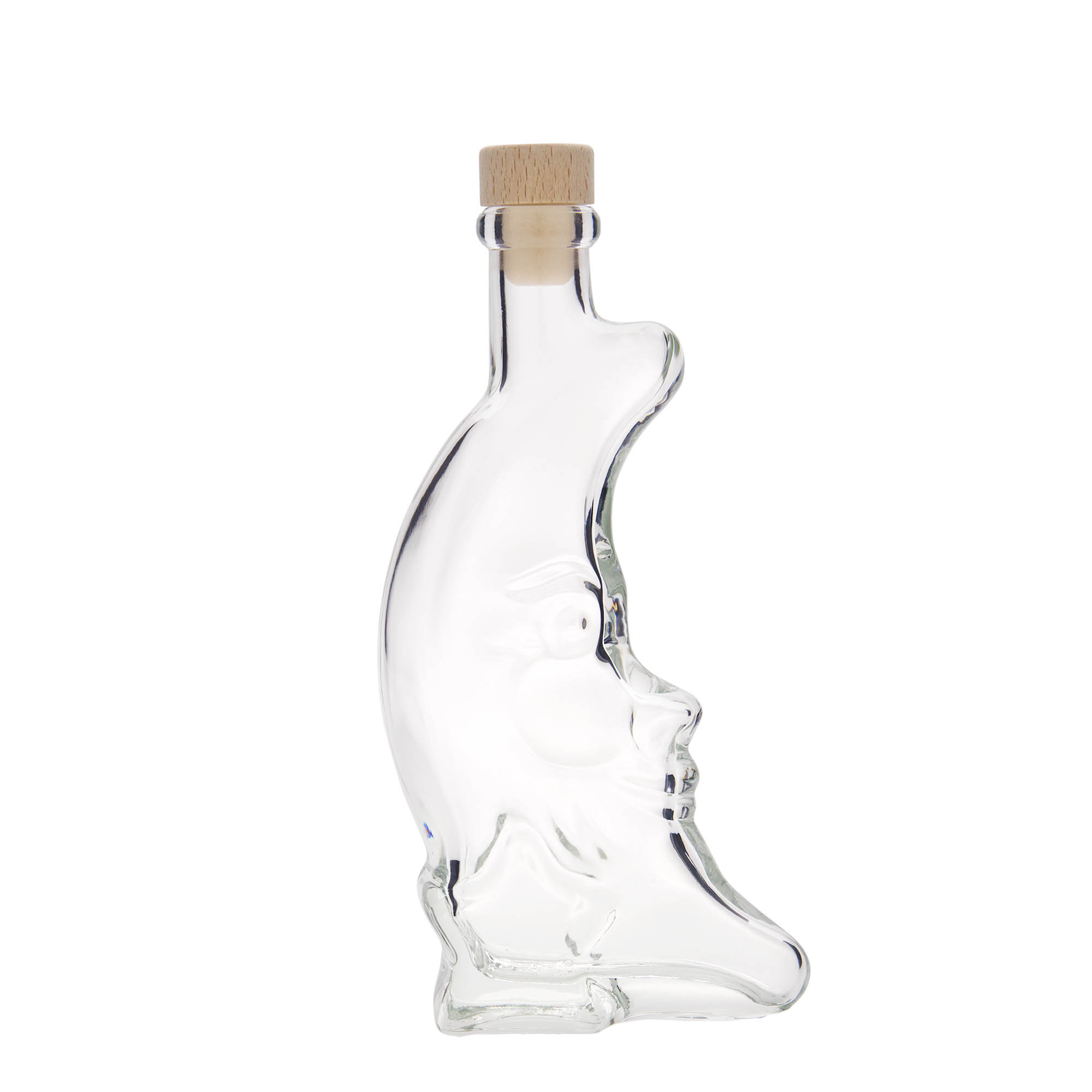 200 ml staklena boca 'Mjesec', otvor: čep 200 ml staklena boca 'Mjesec', otvor: čep
