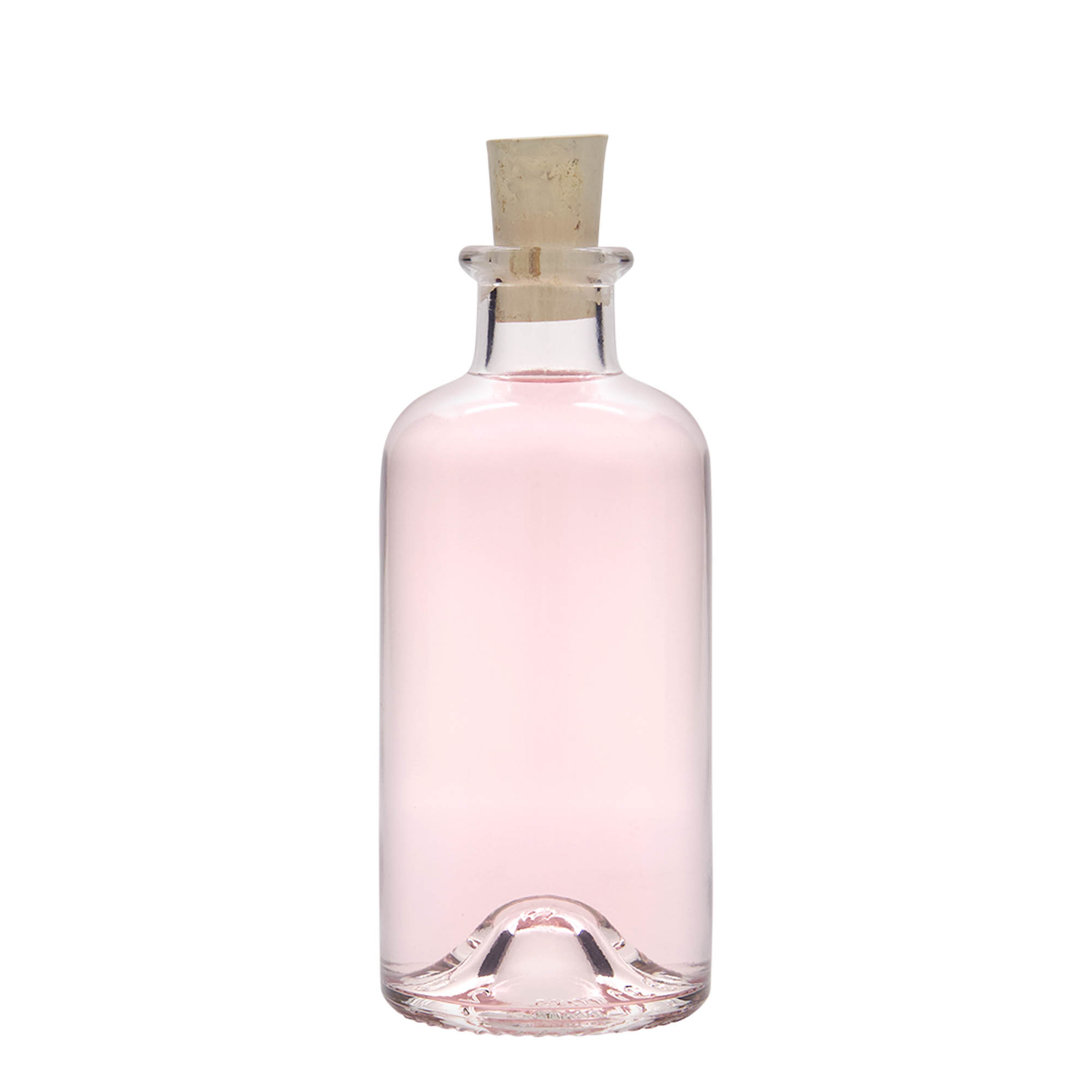 200 ml staklena boca apotekarska, otvor: čep
