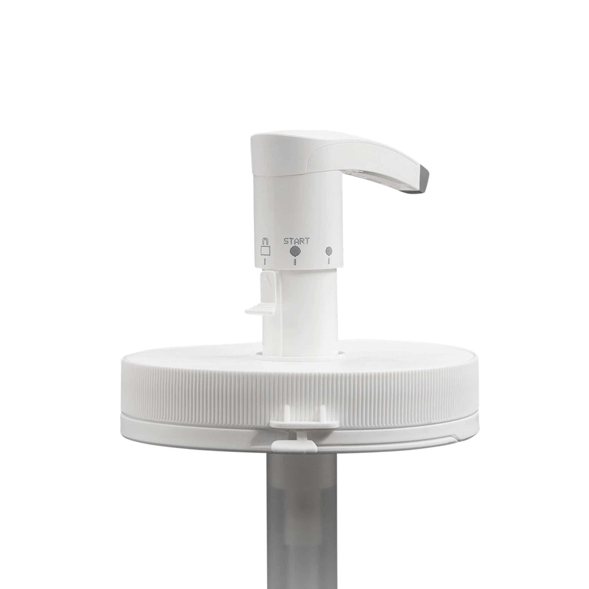 Dozirna pumpa za 1.240 ml „Securibox“, PE-plastika, bijela, za grlo: navojni zatvarač