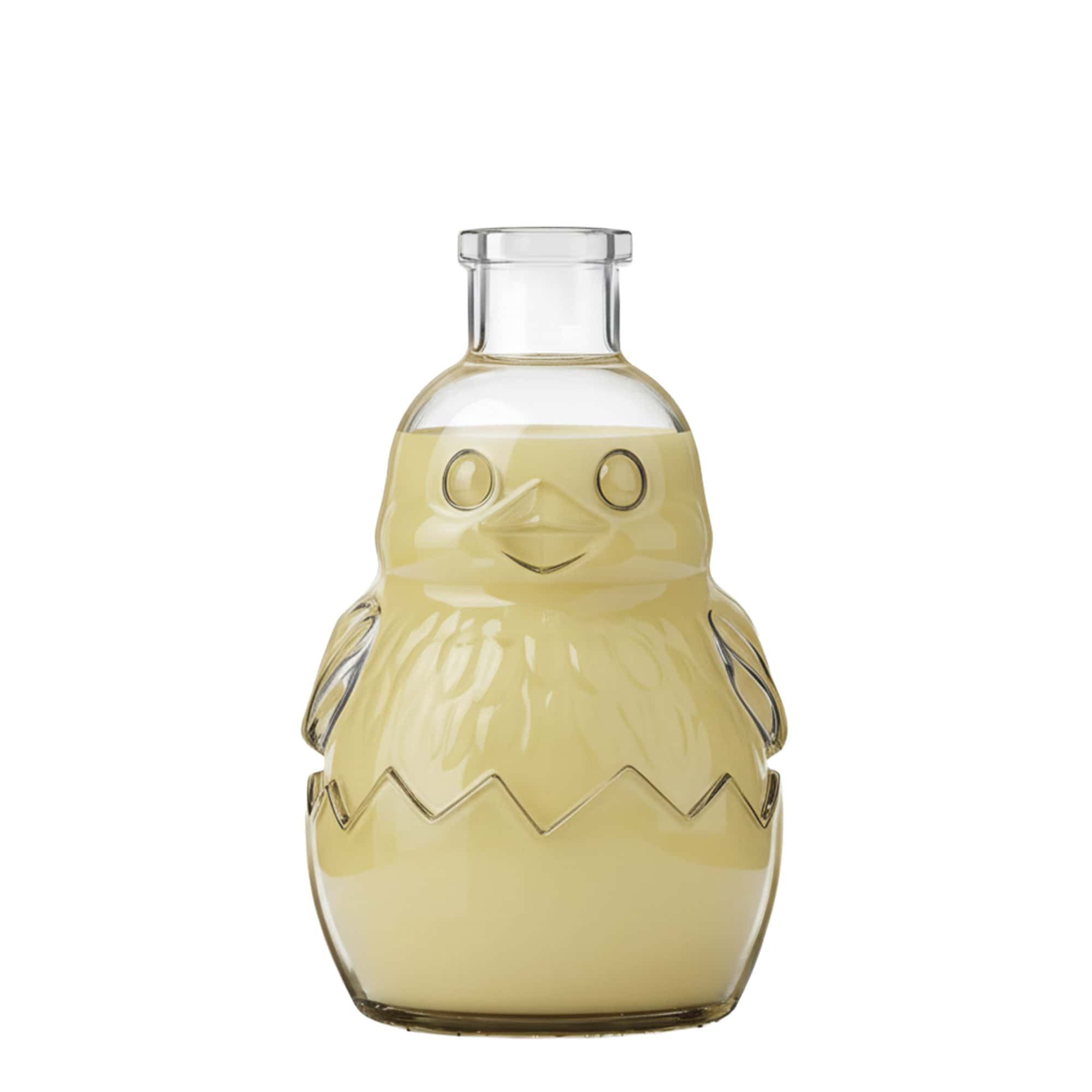 200 ml staklena boca „Pilić“, grlo: čep