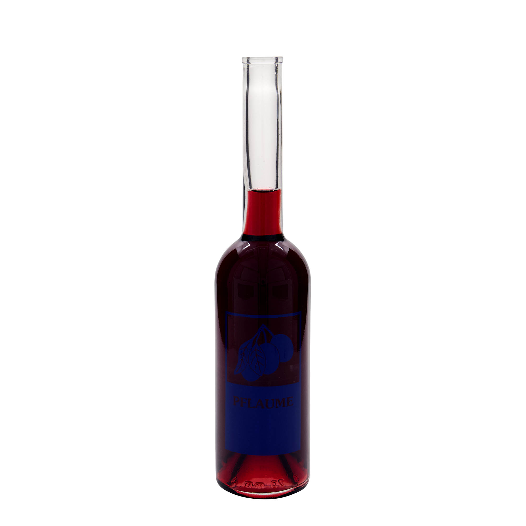 500 ml staklena boca 'Opera', motiv: šljiva, otvor: pluta 500 ml staklena boca 'Opera', motiv: šljiva, otvor: pluta