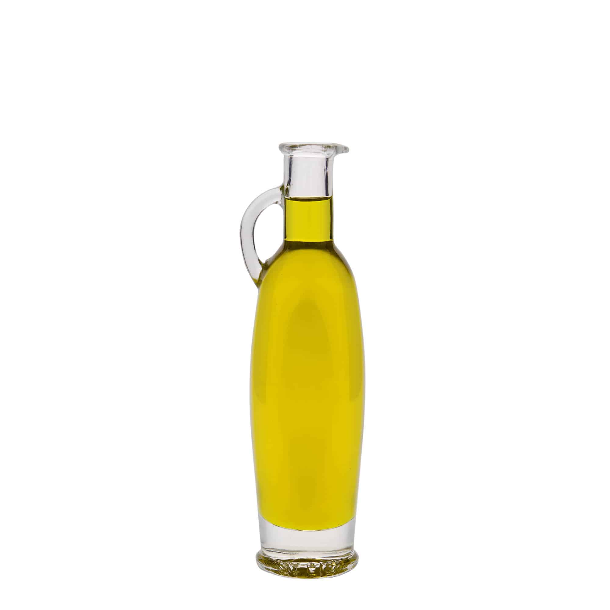 100 ml staklena boca 'Eleganta', ovalna, otvor: čep