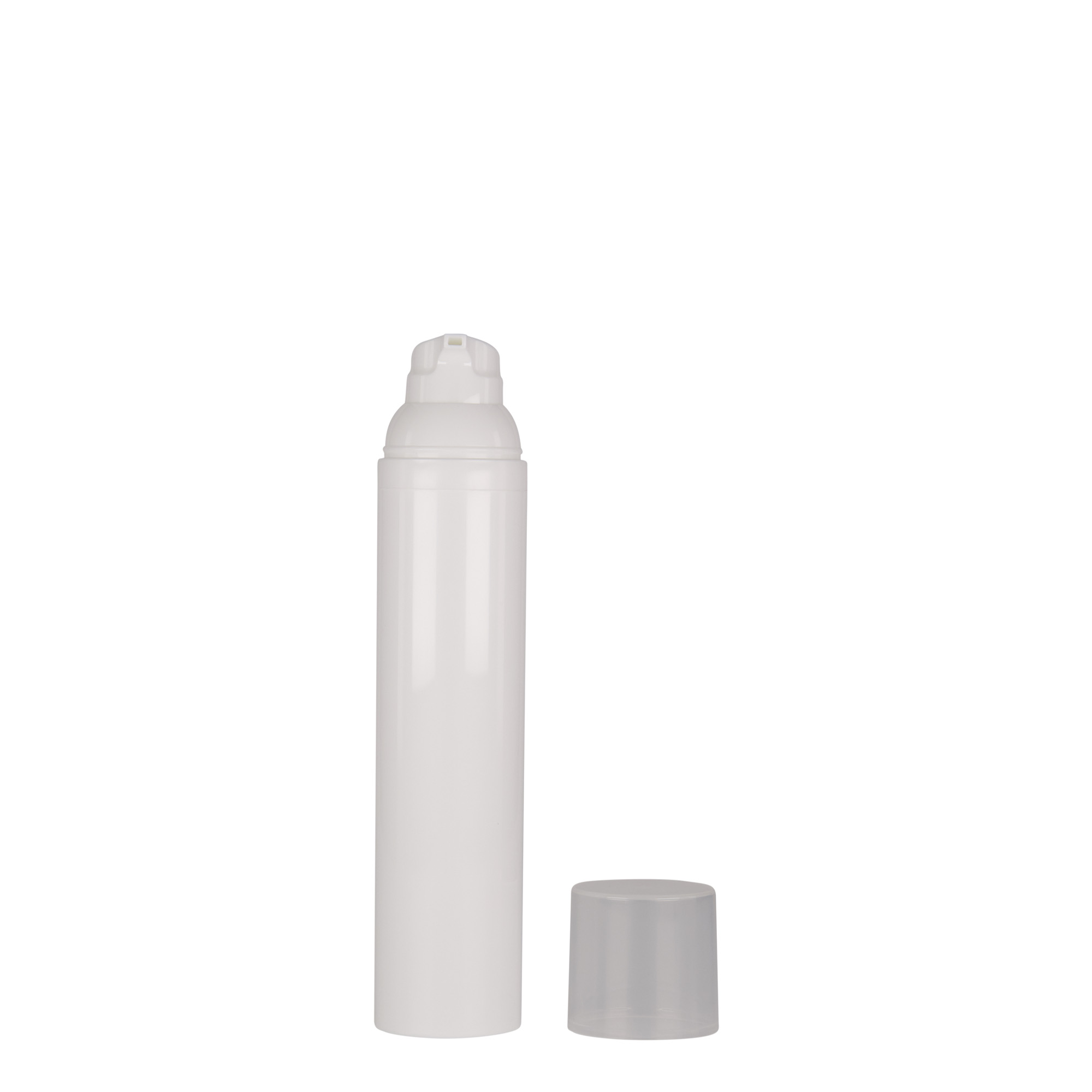 100 ml Airless dozer 'Mezzo', PP-plastika, bijeli 100 ml Airless dozer 'Mezzo', PP-plastika, bijeli