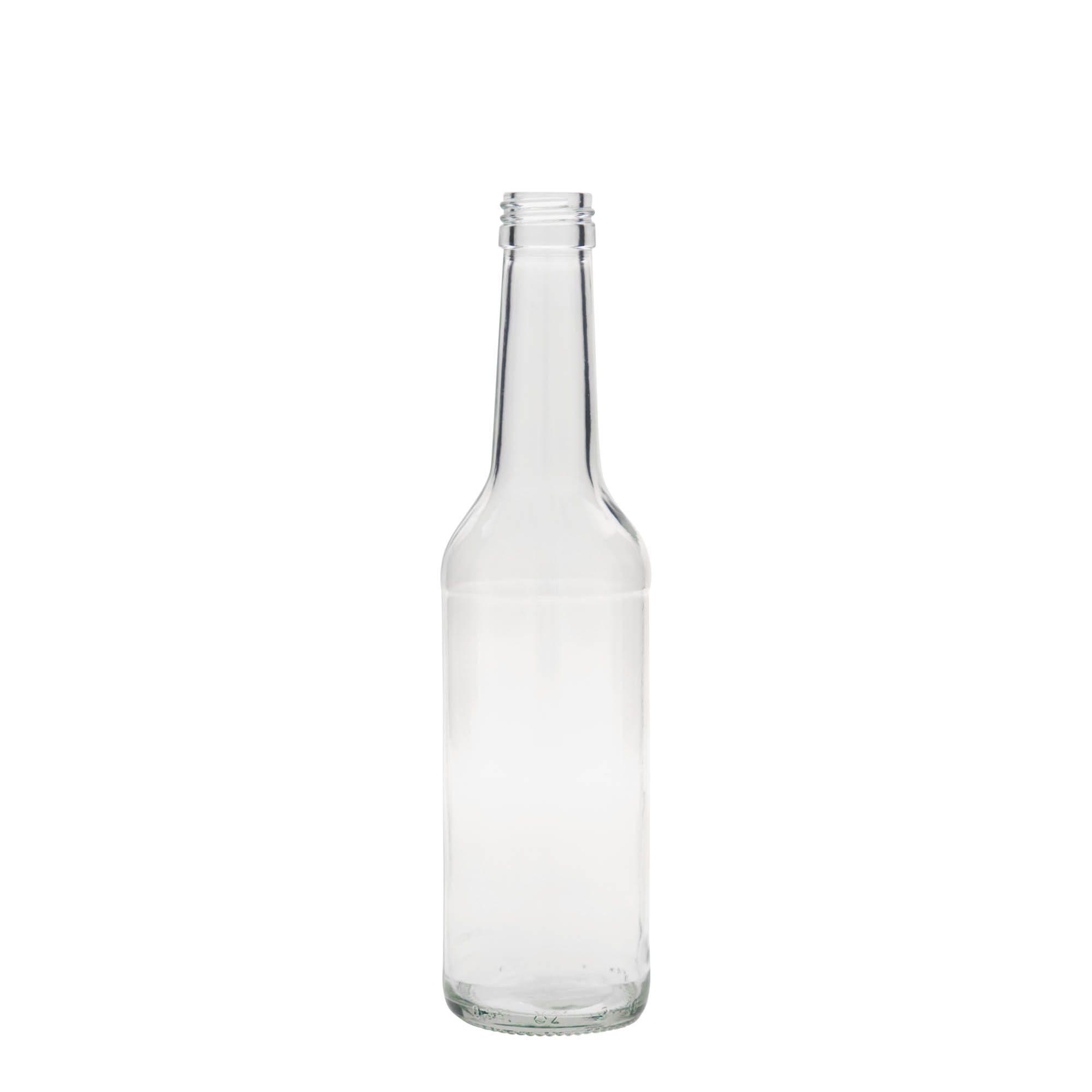 350 ml staklena boca s ravnim grlom, otvor: PP 28