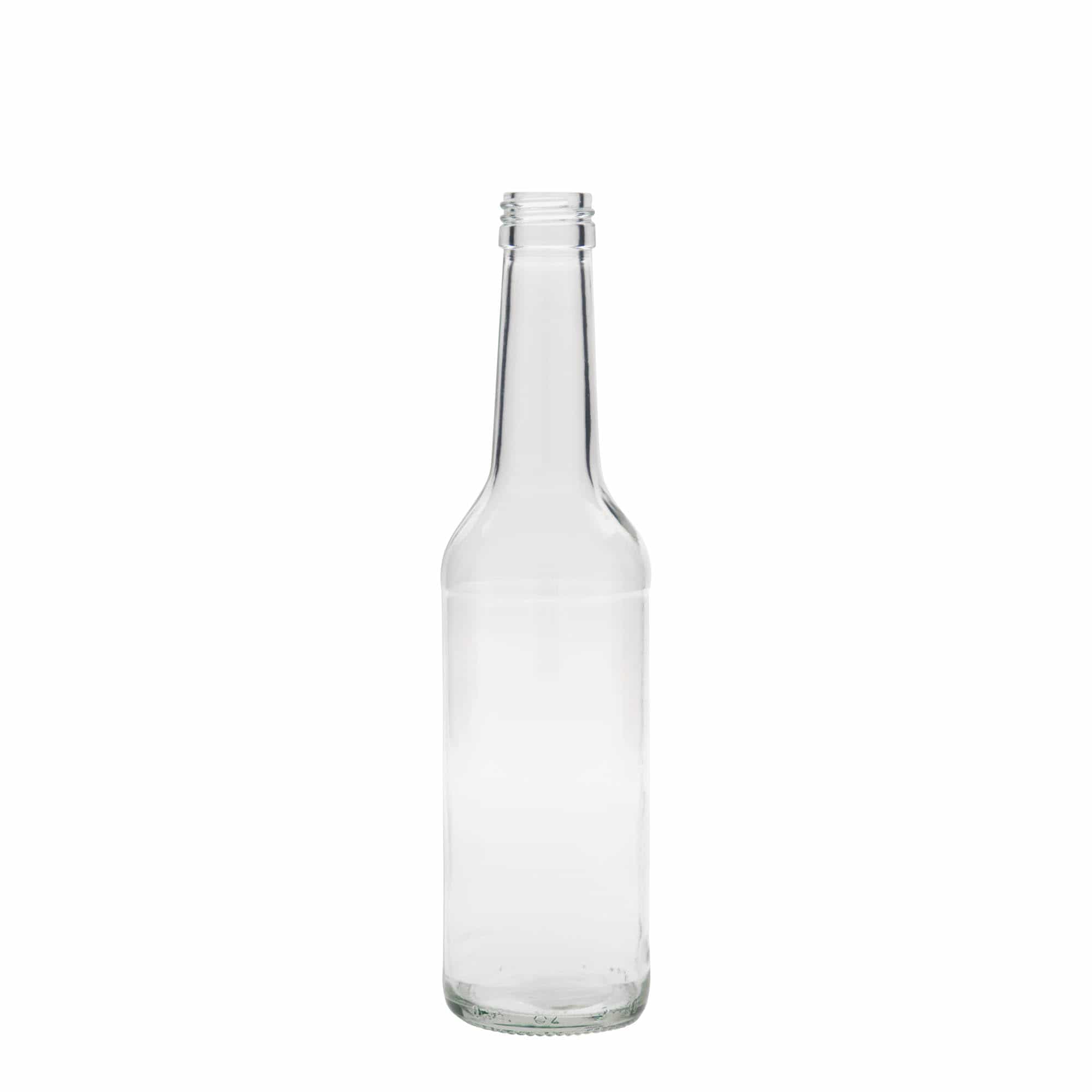 350 ml staklena boca s ravnim grlom, otvor: PP 28