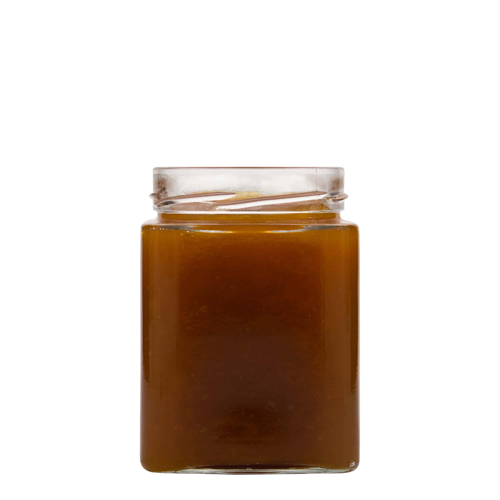 Četverougla staklenka 580 ml 'Ikarus', otvor: Deep-Twist-Off (DTO 82) Četverougla staklenka 580 ml 'Ikarus', otvor: Deep-Twist-Off (DTO 82)