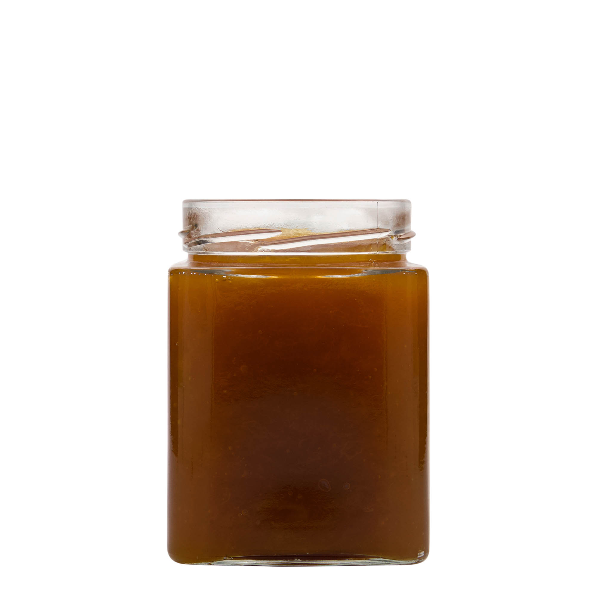 580 ml četvrtasto staklo „Ikarus“, grlo: Deep-Twist-Off (DTO 82)