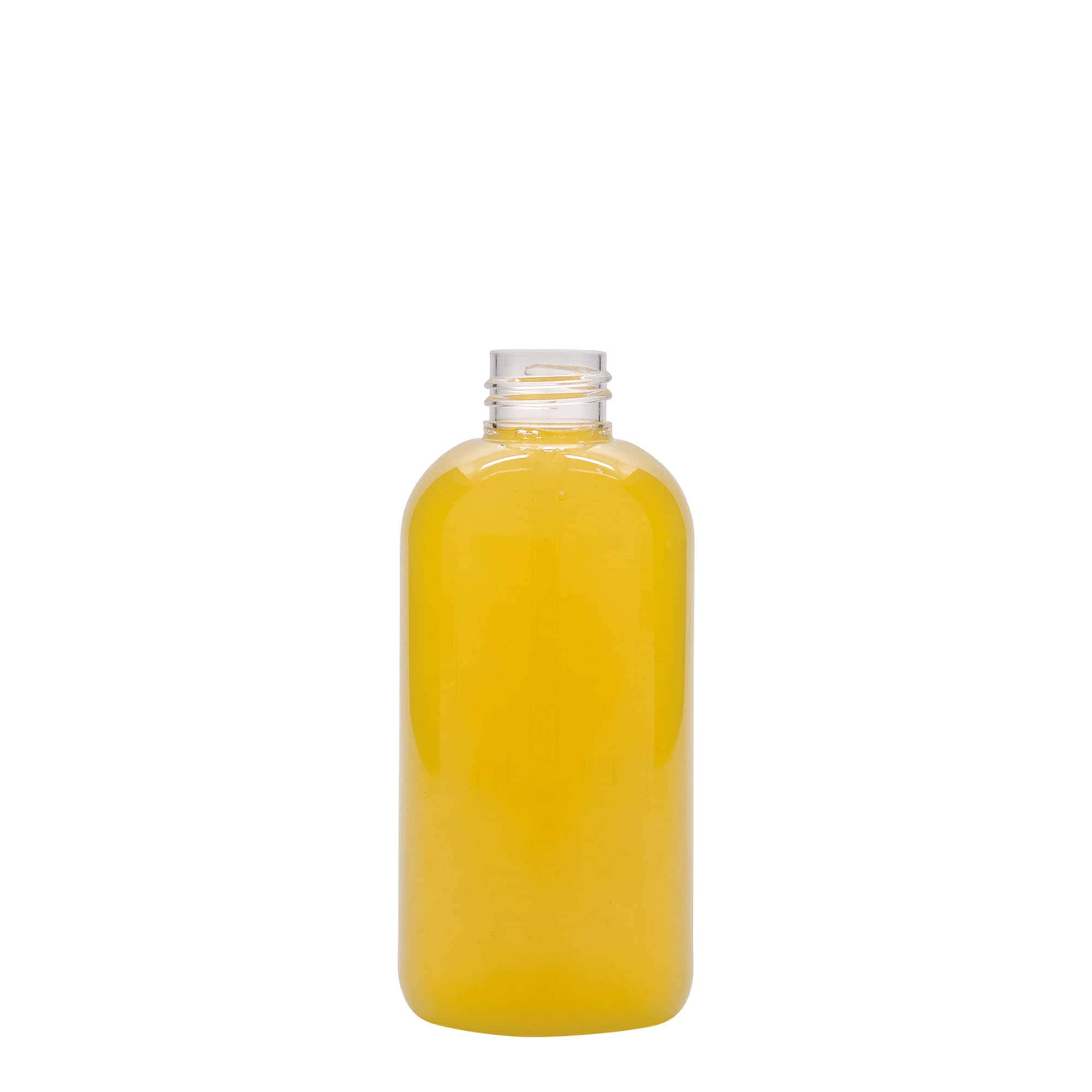 200 ml PET boca „Boston“, plastika, grlo: 24/410