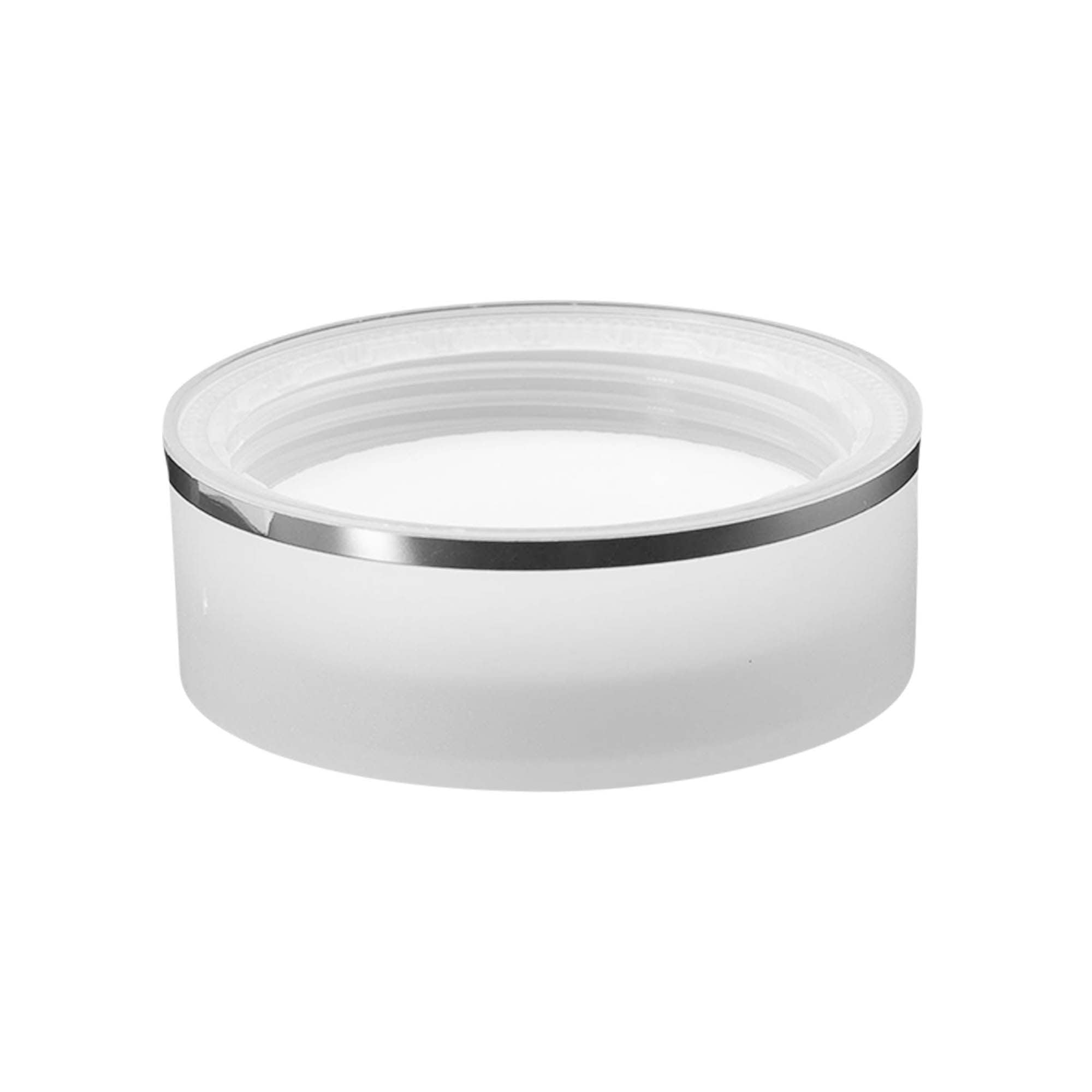 Zatvarač sa navojem 'Clear/Platin Edition', PP-plastika, bijeli, za otvor: 53/2P