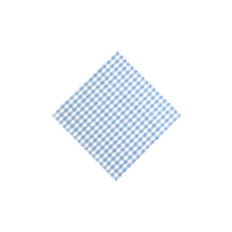 Karirani stolnjaci 15x15, kvadratni, tekstil, svijetlo plava, otvor: TO58-TO82