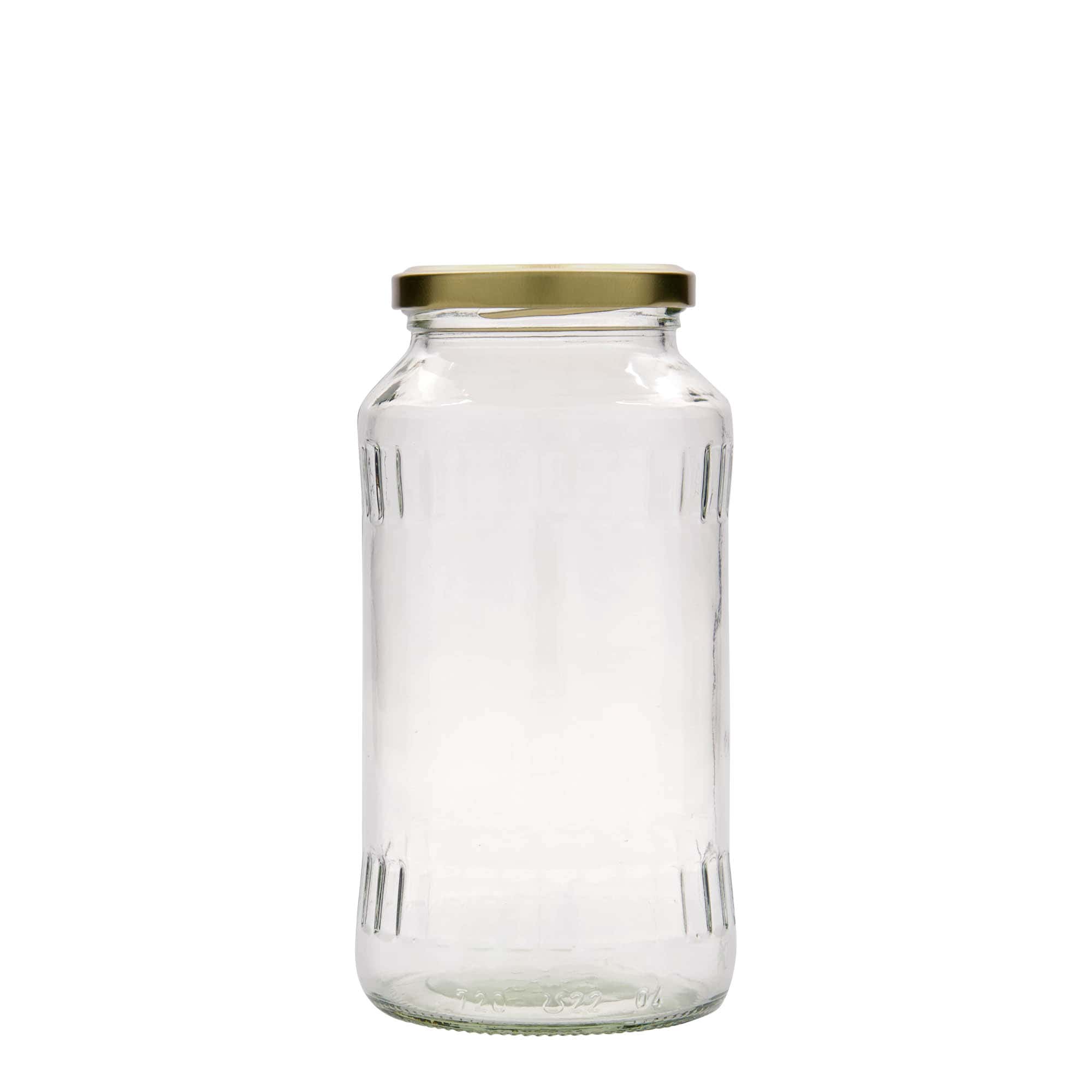 Fasetirana staklenka 720 ml, otvor: Twist-Off (TO 66)