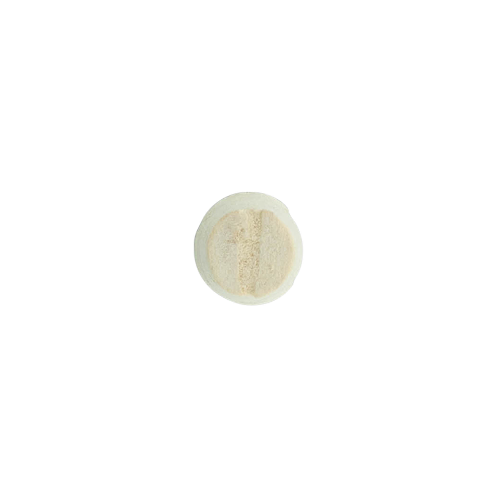 Šiljasti čep 9-12 x 22, prirodni pluto, izbjeljen, za grlo: pluto