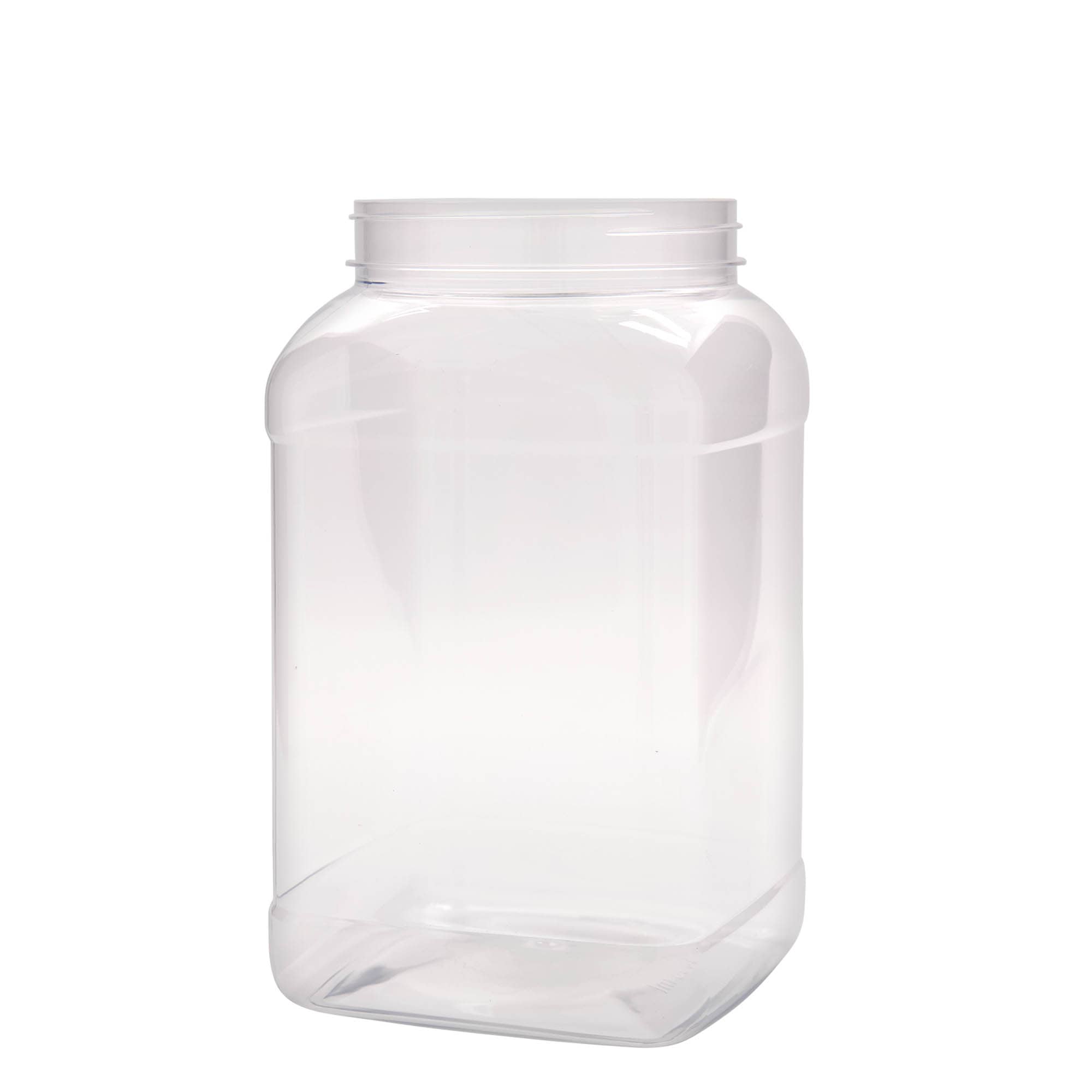 3.000 ml PET-kanta „Dana“, kvadratna, plastika, grlo: 110/400