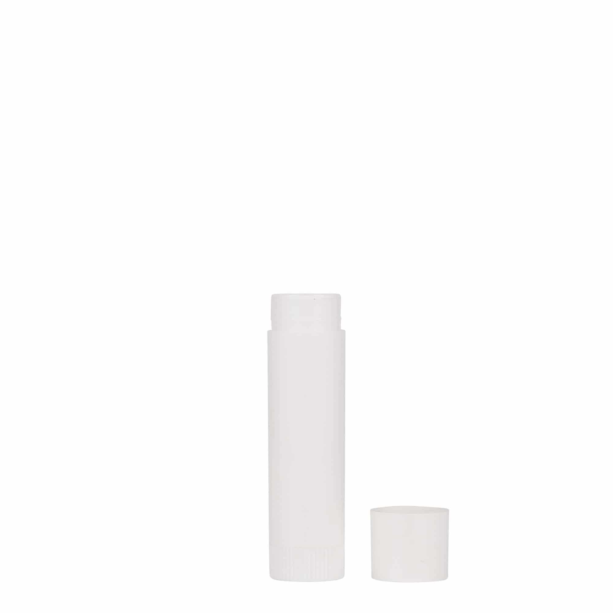 6 ml omotač za ruž za usne, PP plastika, bijela