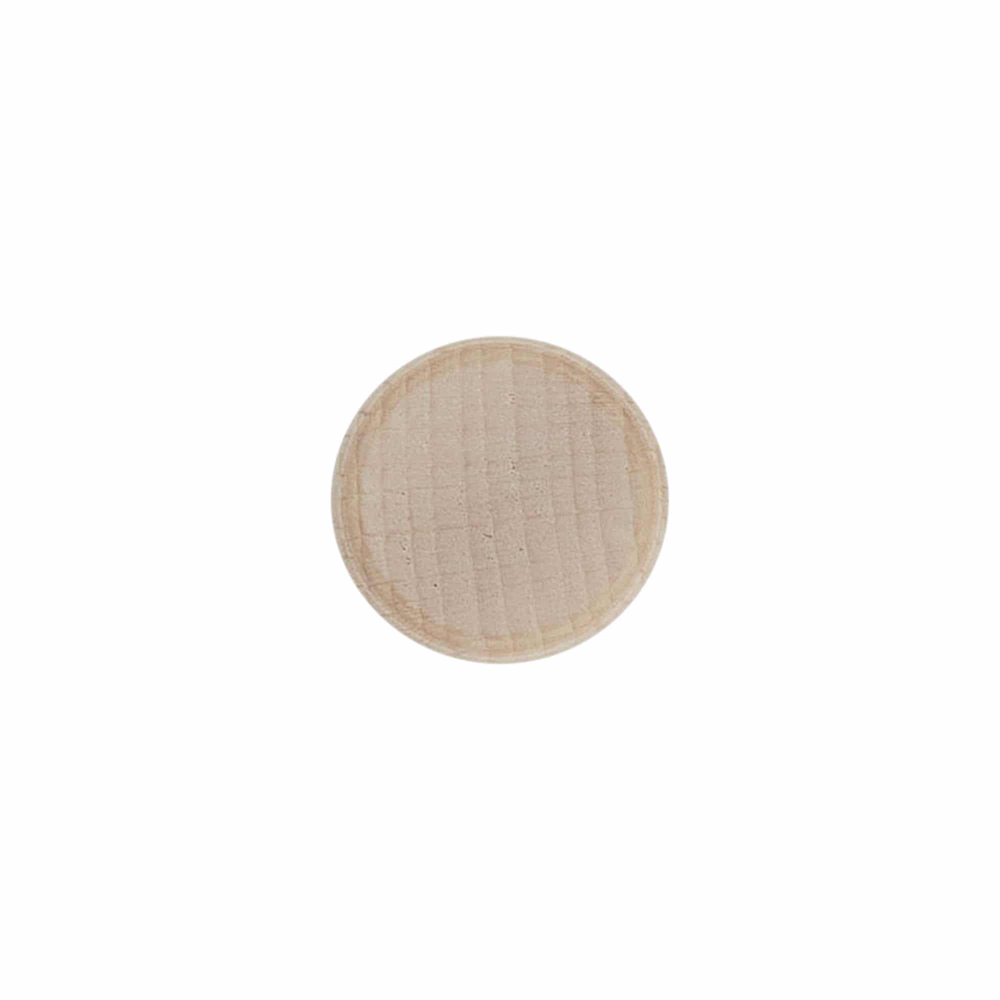 Čep sa ručkom i dozatorom 19 mm, drvo/plastika, bež, za otvor: čep