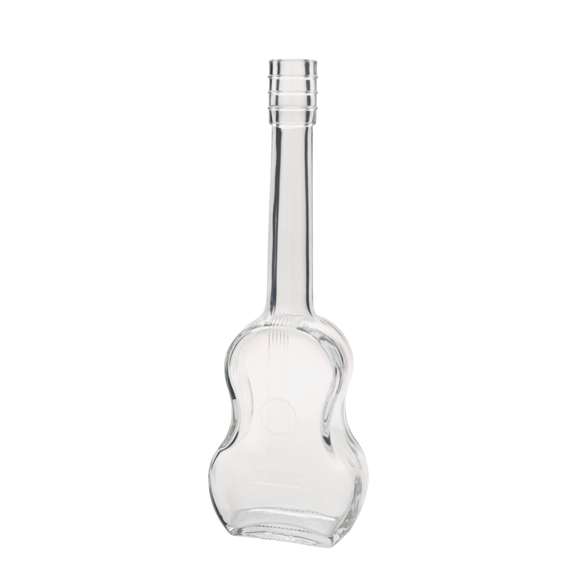 Staklena flaša 500 ml 'Gitara', otvor: Pluto