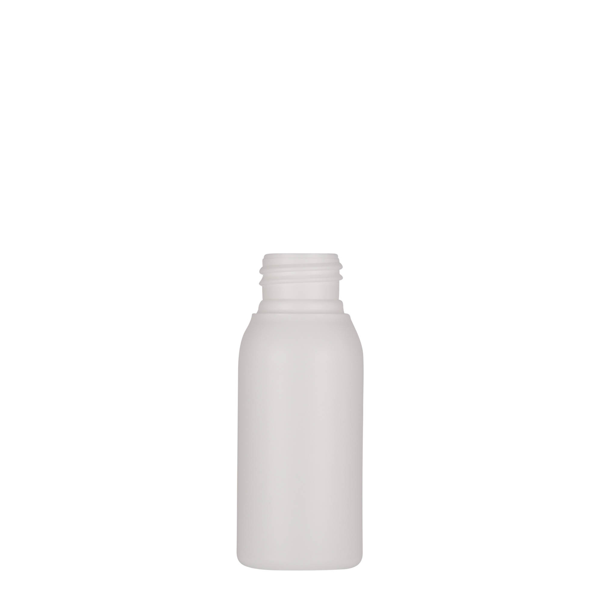 Plastična flaša 50 ml 'Tuffy', HDPE, bijela, otvor: GPI 24/410 Plastična flaša 50 ml 'Tuffy', HDPE, bijela, otvor: GPI 24/410