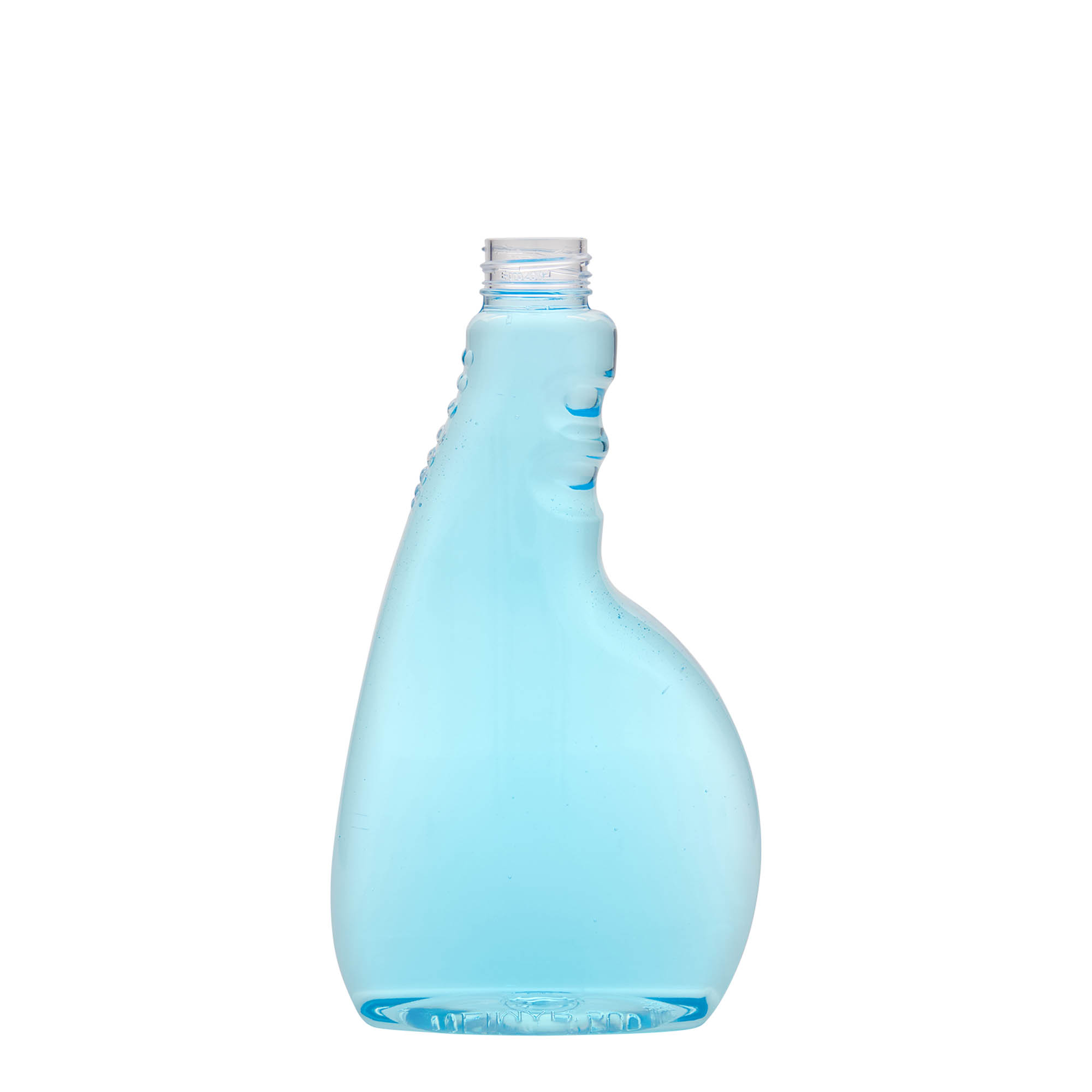 PET flaša sa raspršivačem 500 ml 'Piccobello', kvadratna, plastika, otvor: Navojni zatvarač