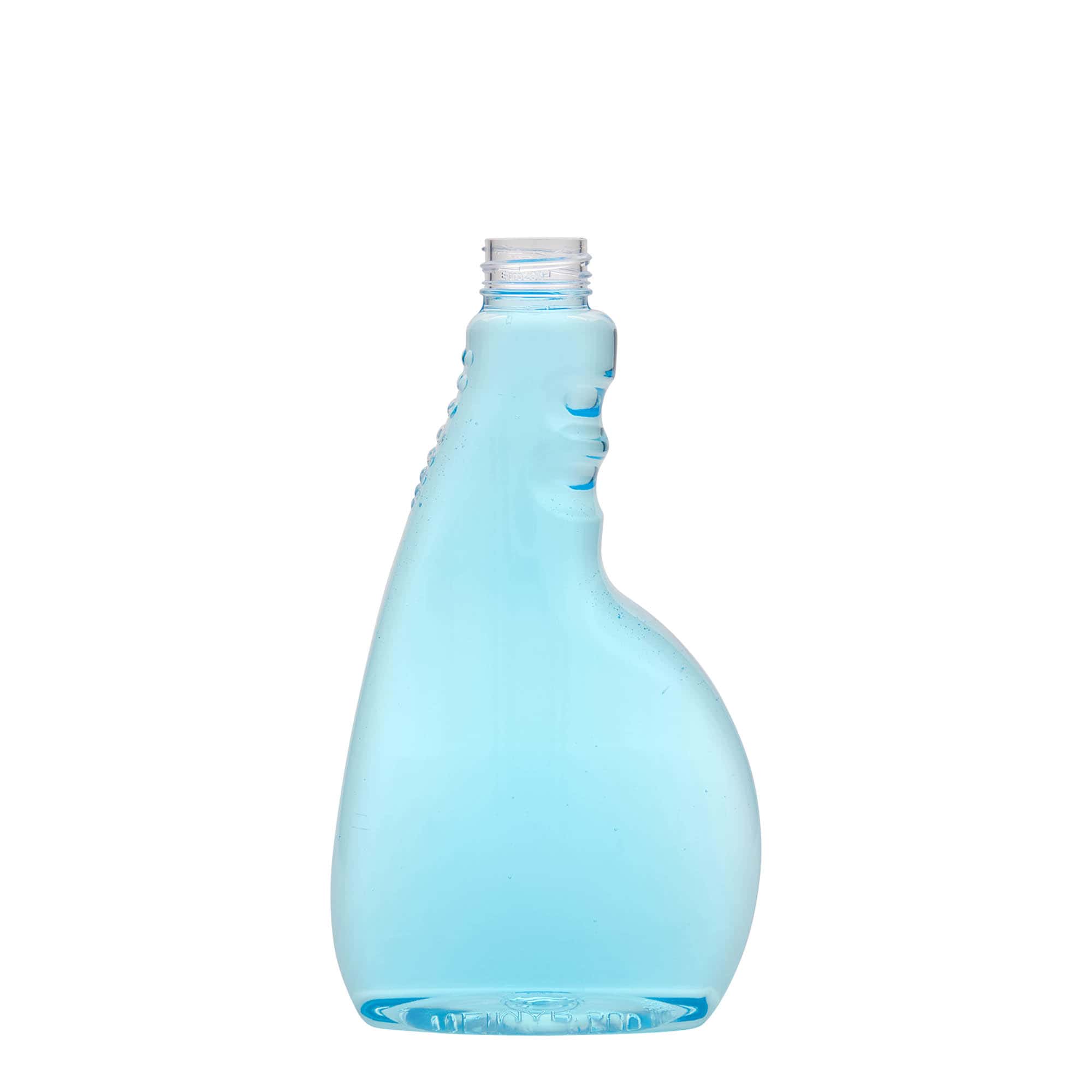 PET flaša sa raspršivačem 500 ml 'Piccobello', kvadratna, plastika, otvor: Navojni zatvarač