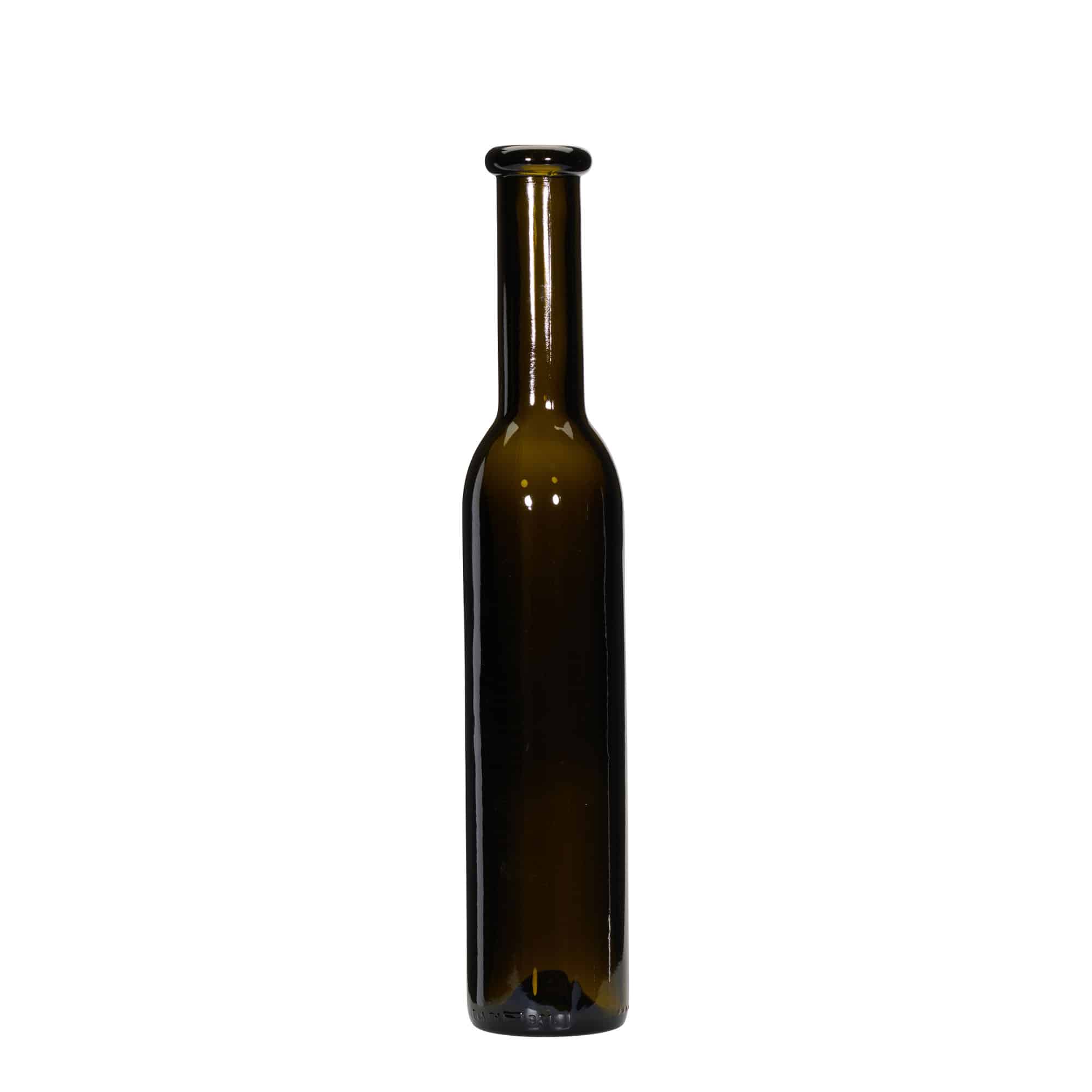 Staklena flaša 250 ml 'Rocky', antikno zelena, otvor: Pluto Staklena flaša 250 ml 'Rocky', antikno zelena, otvor: Pluto