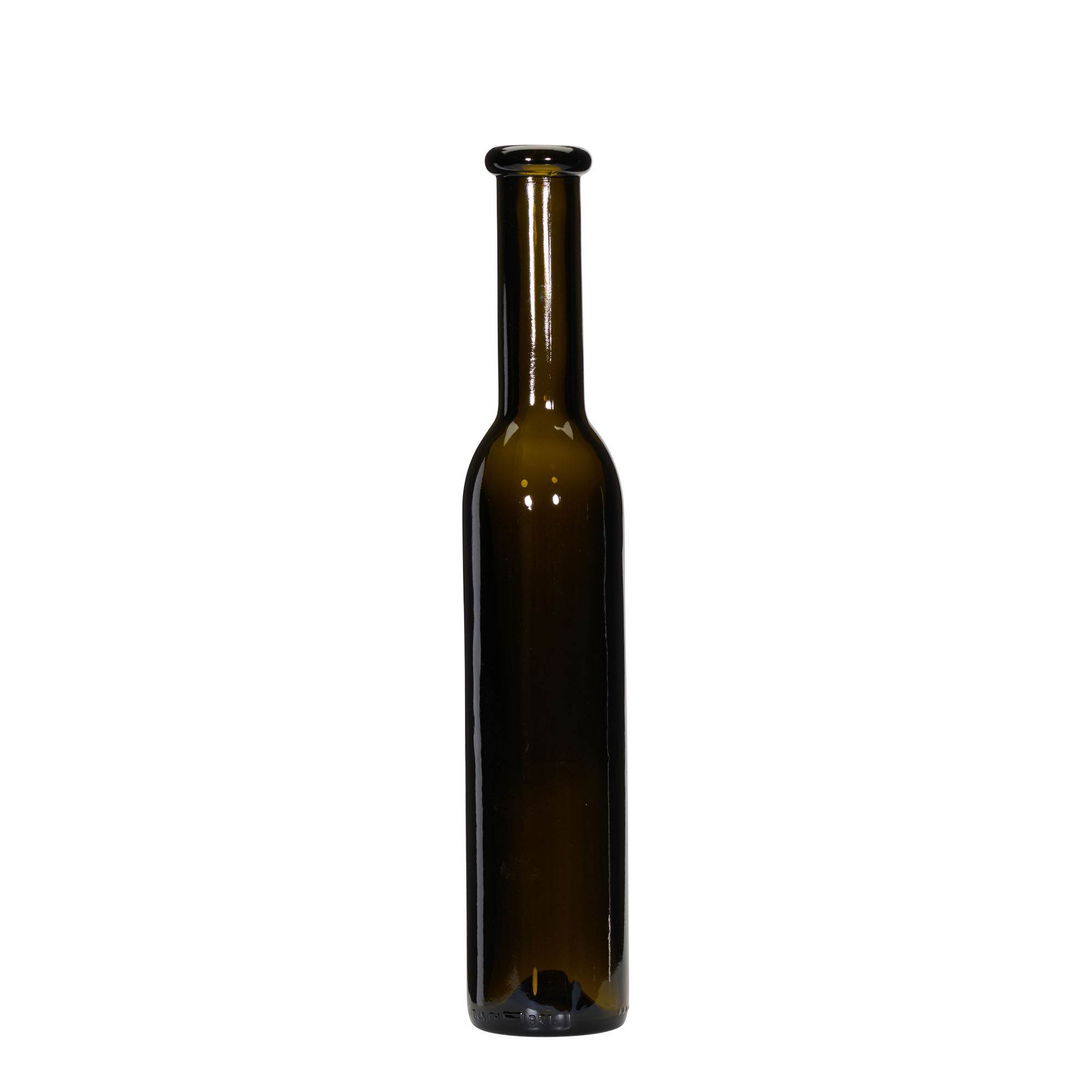 250 ml staklena boca 'Rocky', antikno zelena, grlo: plutа