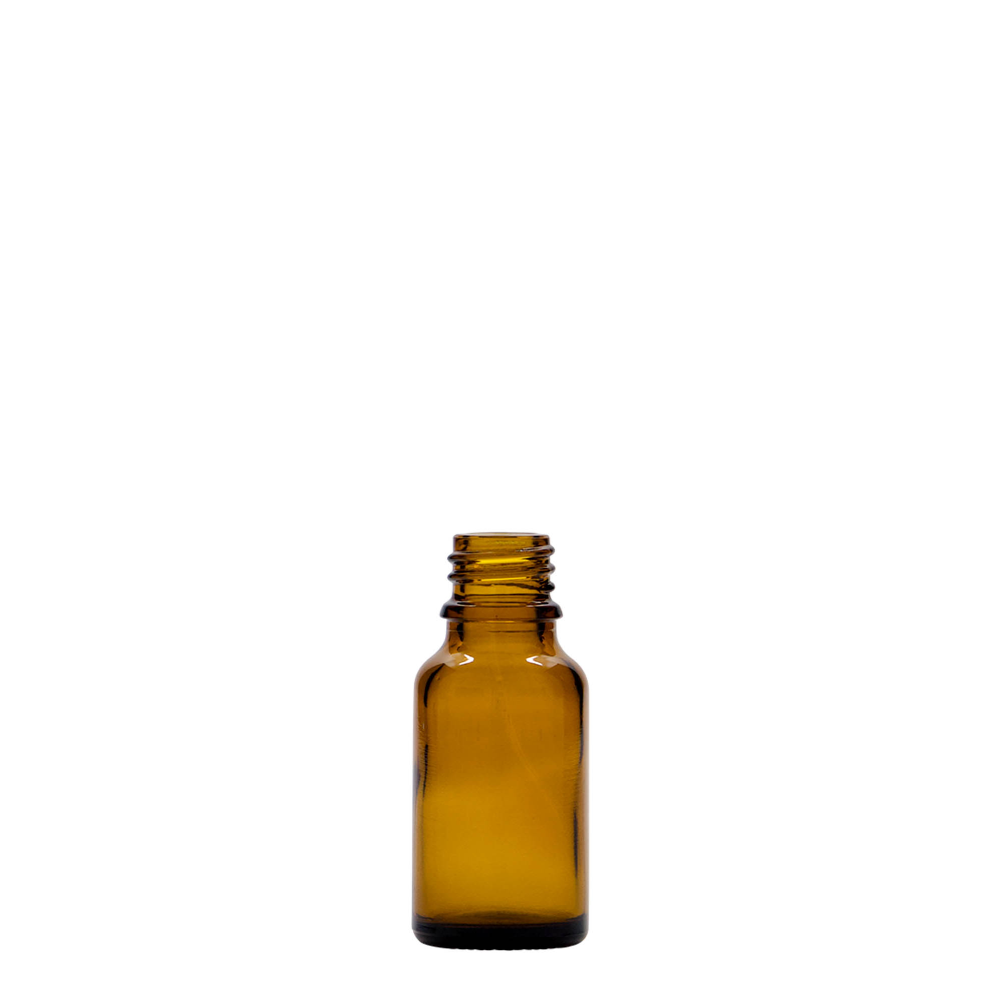 Medicinska flaša 15 ml, staklo, smeđa, otvor: DIN 18 Medicinska flaša 15 ml, staklo, smeđa, otvor: DIN 18