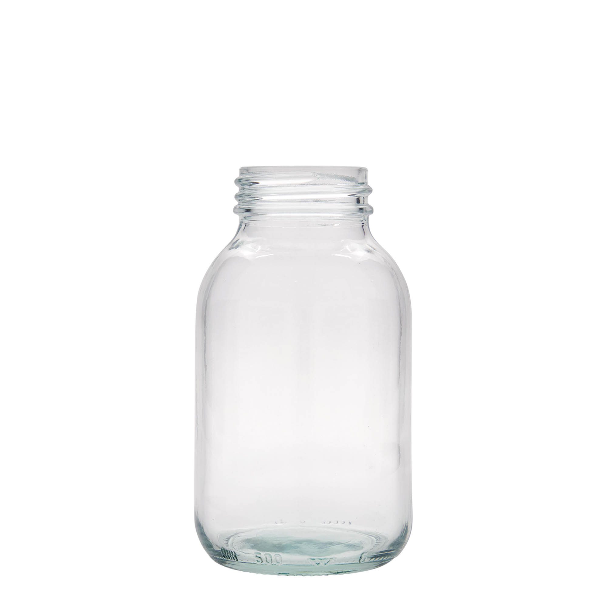 500 ml širokoumno staklo, otvor: DIN 55