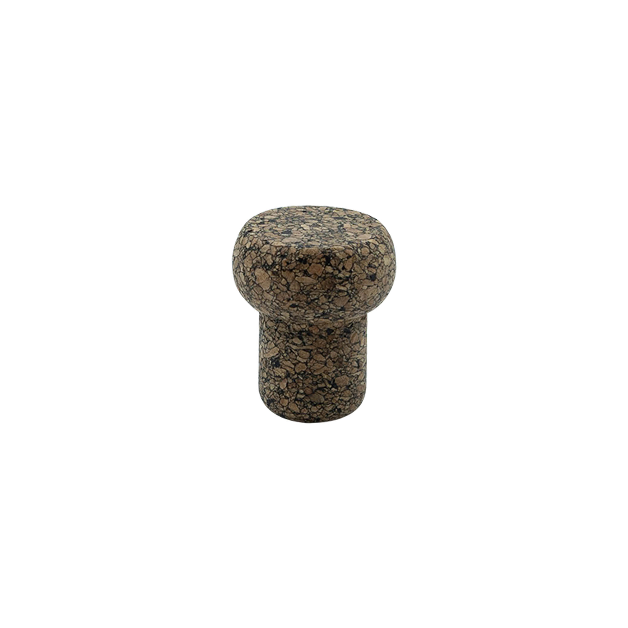 Čep s drškom „Barrel“ 19,5 mm, Corkcoal, za otvor: pluta
