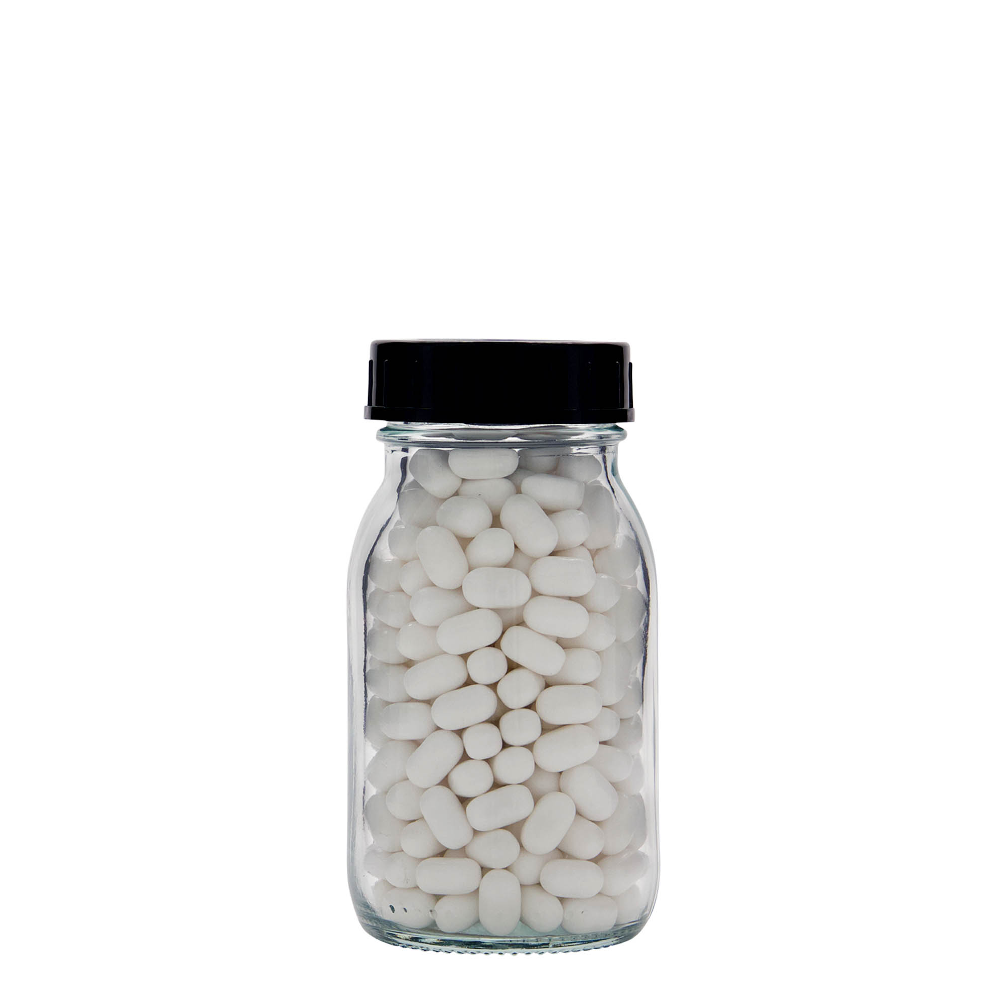 150 ml staklena boca širokog grla, otvor: DIN 45