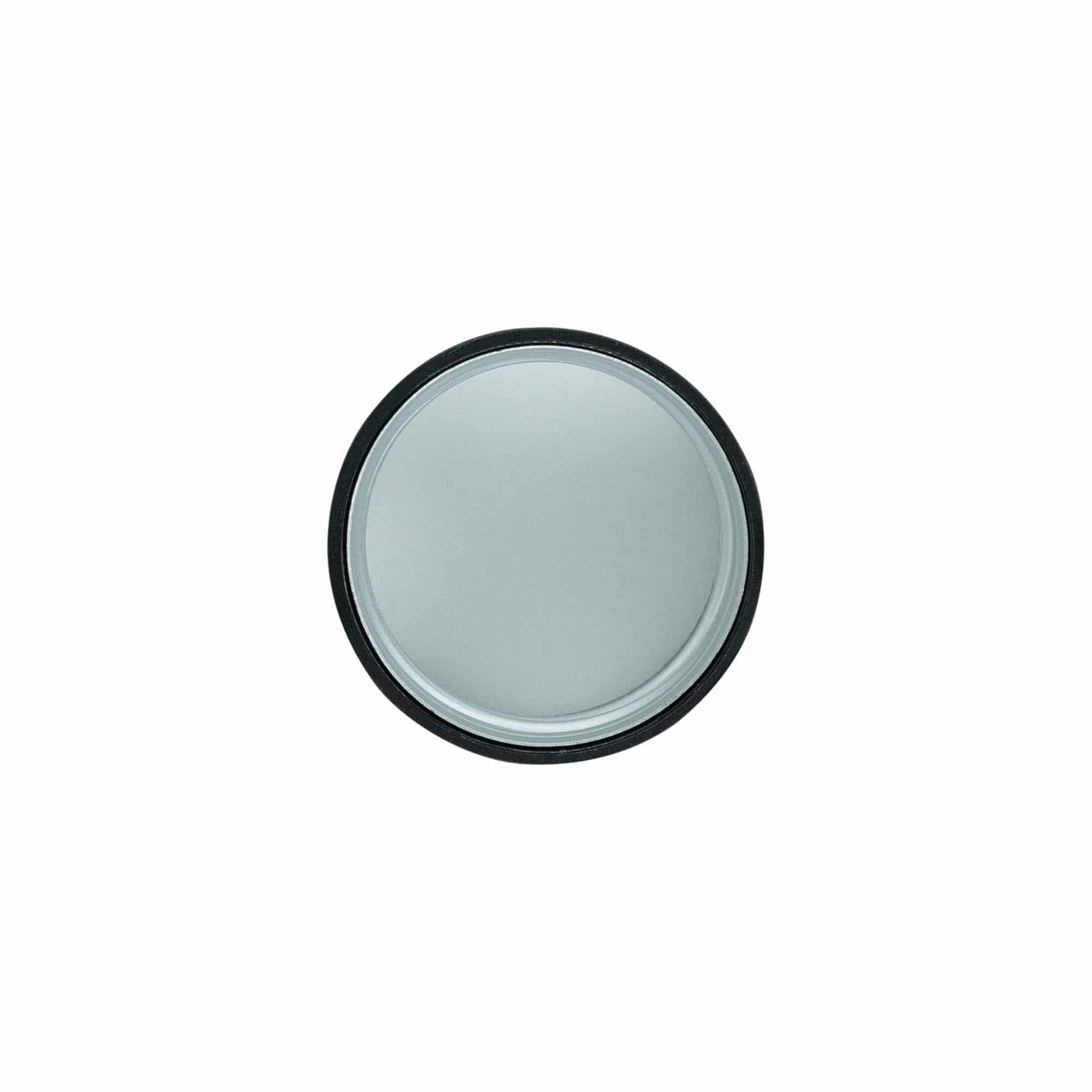 Navojni zatvarač, metal-plastika, crna, za otvor: PP 31,5