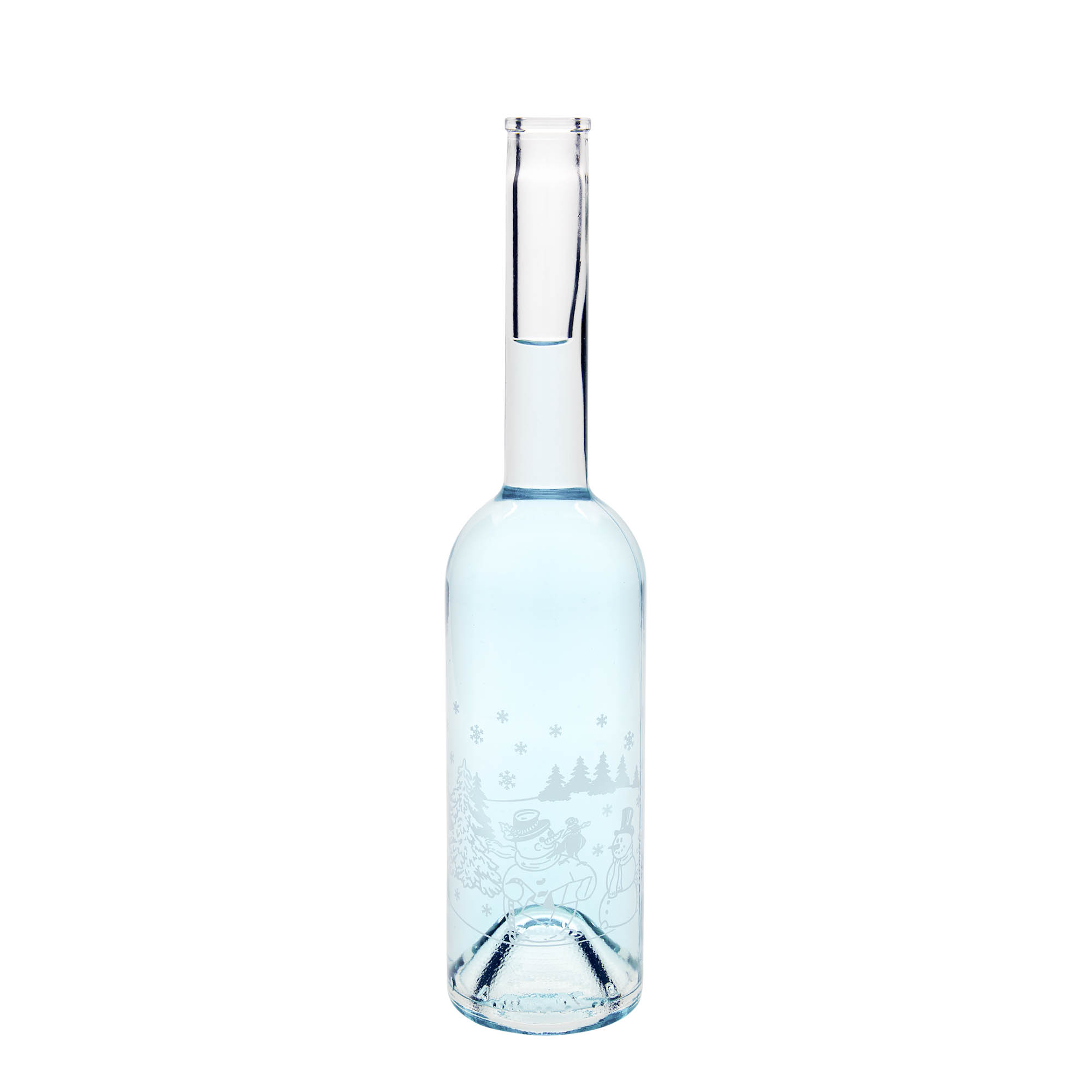 500 ml staklena boca 'Opera', motiv: boca Snješka, grlo: čep