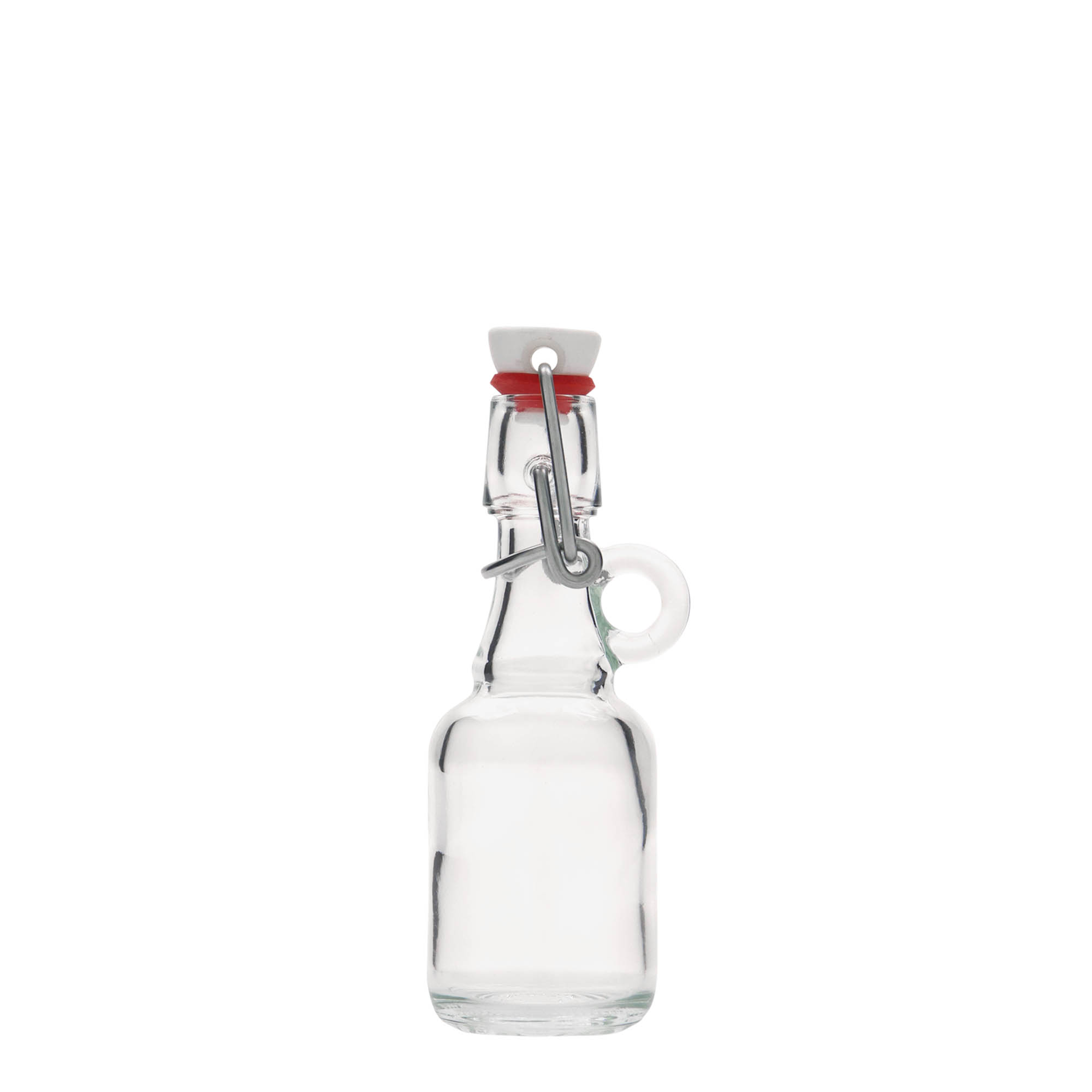 40 ml staklena boca 'Santos', grlo: zatvarač s kopčom 40 ml staklena boca 'Santos', grlo: zatvarač s kopčom