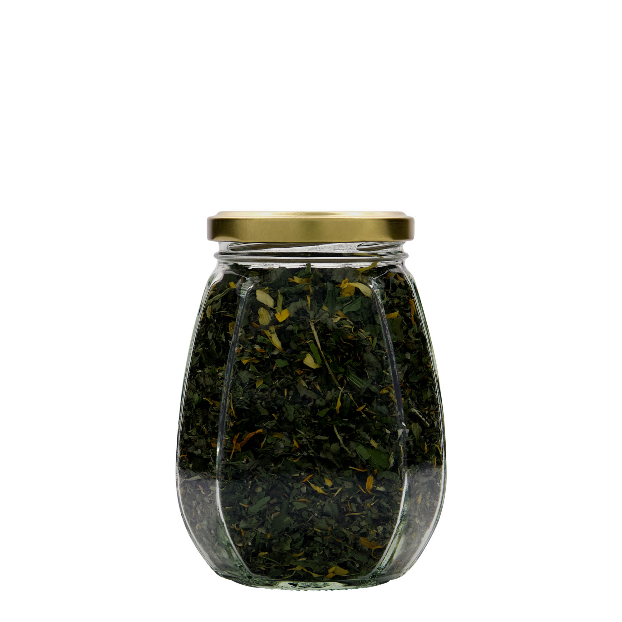 385 ml ukrasna tegla, šesterokutna, otvor: Twist-Off (TO 63)