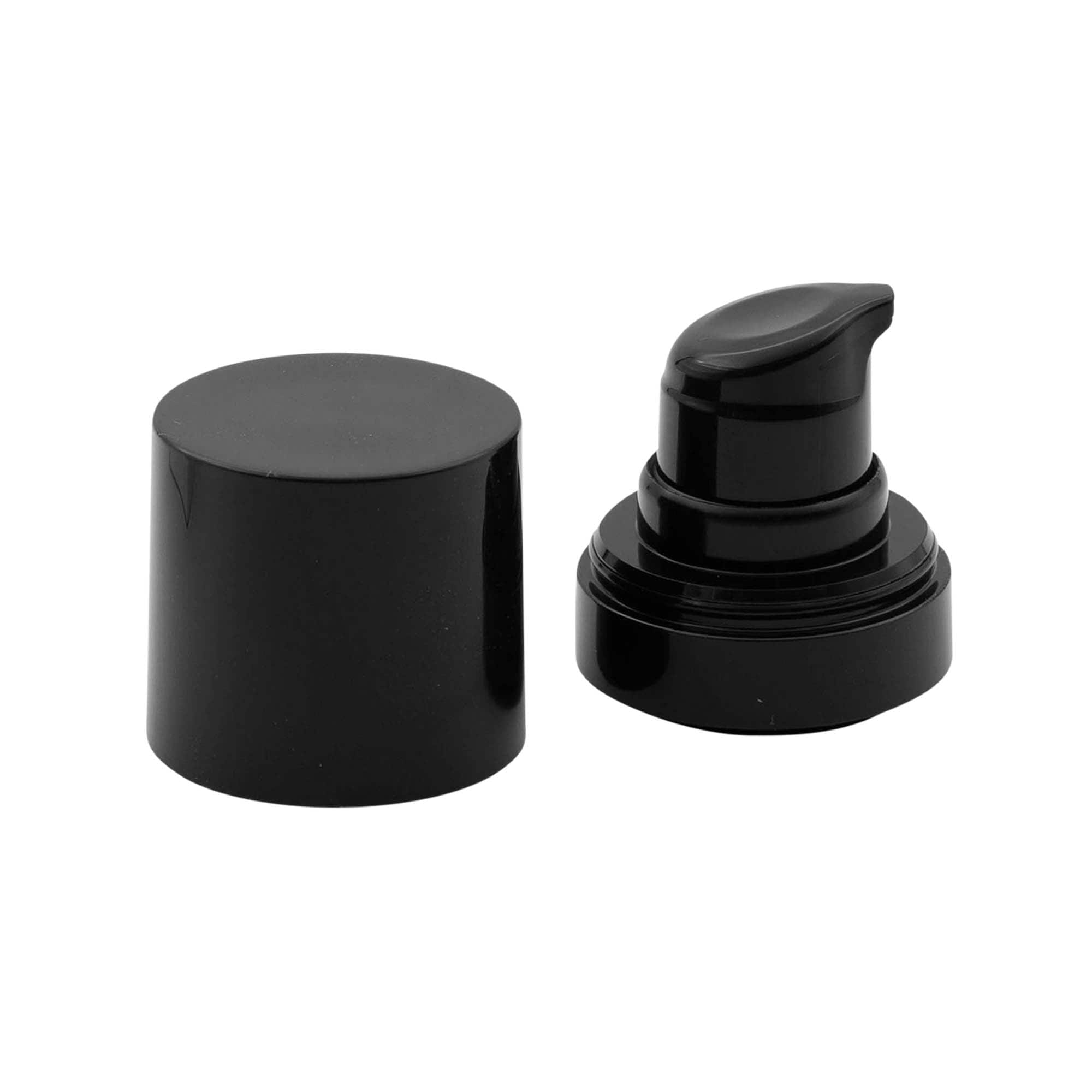 Airless dozirna pumpa „Micro“, PP-plastika, crna